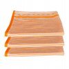 Froté osuška tenké, 70 x 140 cm - Oranžová pruhy