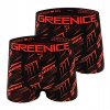 Bezešvé boxerky Greenice - Racing ( 2 ks v balení )