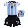 Dětský fotbalový dres Komplet Argentina -  AFA Messi MJ10