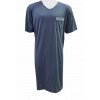 Pánské noční košile AL7364-V (Barva Světle modrá, Velikost XXL)