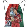 Dětský fotbalový batoh vak zatahovací Portugalsko  - Cristiano Ronaldo Cup