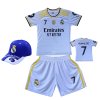 Premium dětský fotbalový dres + fotbalová kšiltovka - Real Madrid FC - Cristiano Ronaldo CR7( Fly Better )