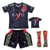 Dětský fotbalový dres + fotbalové ponožky Al Nassr FC - Cristiano Ronaldo CR7