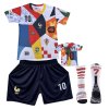 Premium dětský fotbalový dres + fotbalové ponožky Kylian Mbappé.Č10