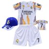 Premium dětský fotbalový dres + fotbalová kšiltovka fc Real Madrid - Cristiano Ronaldo.CR7