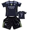 Premium dětský fotbalový dres Komplet Real Madrid FC 2025/2026 black - Cristiano Ronaldo.CR7 Fly Better