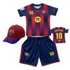 Premium dětský fotbalový dres + fotbalová kšiltovka Barcelona FC 2710 - Lamine Yamal