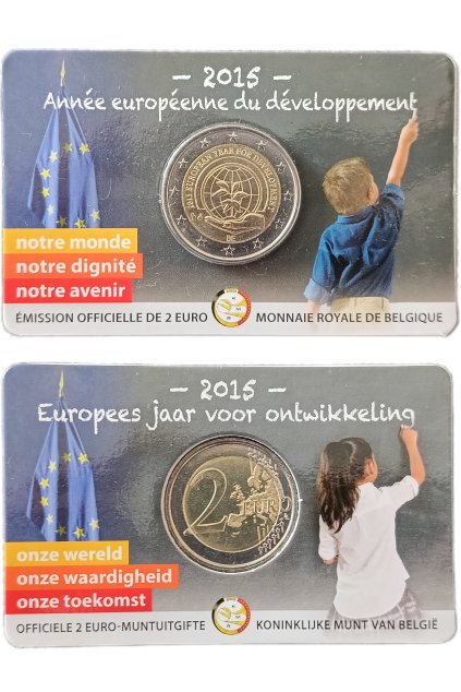 Belgicko 2015 - Európsky rok rozvoja (BU karta)