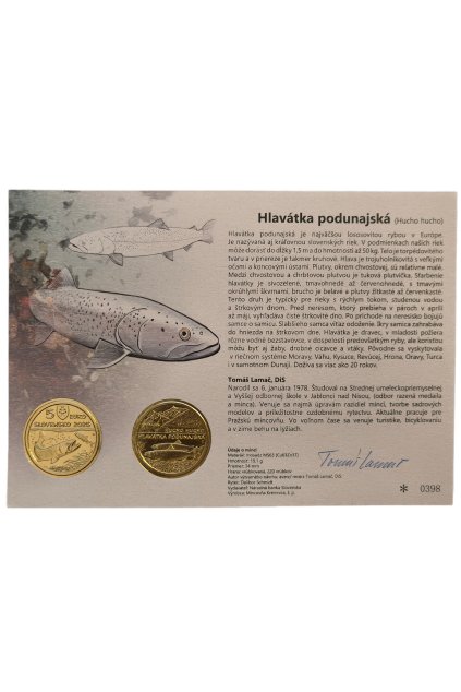 Slovensko 2025 - Hlavátka podunajská (Autorská karta)