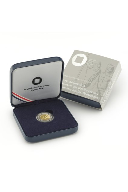 Prigodna kovanica od 2eura Kralj Tomislav PP ambalaza