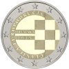 2023 croatia member of the euro area 2 euro coin bu card