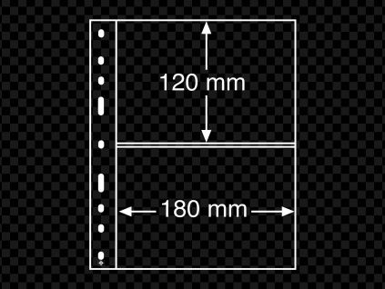 listy do alba 2 kapsy a6