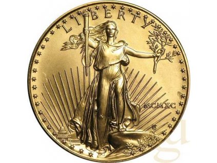 1 Unze Goldmünze American Eagle 1990