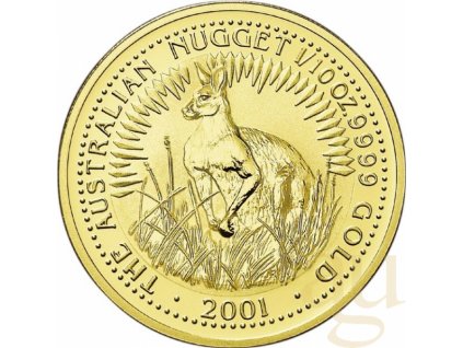 zehntel Unze Goldmuenze Australien Kaenguru 2001 vs1 600x600