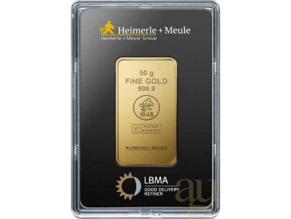 50 Gramm Goldbarren Heimerle Meule vs1 600x600