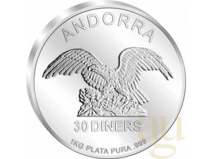 1kg Silbermuenze Andorra Eagle 2010 vsyJ3RJIlCCHEyf 600x600