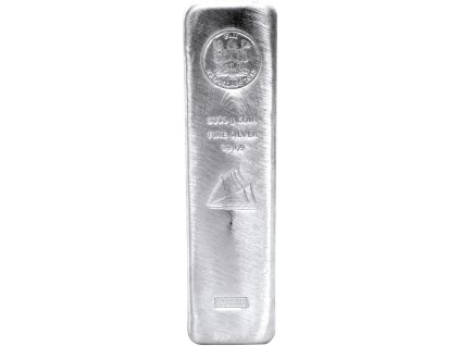 5 kilogramů stříbrný Argor Heraeus Fiji mincovní slitek