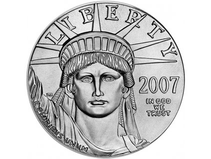 1/10 uncí platinová mince americký orel