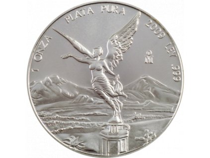 5 uncí stříbrná mince Mexiko Libertad 2018