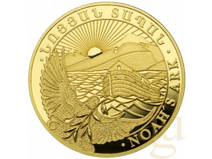 1 gramů zlatá mince Arche Noah 2020