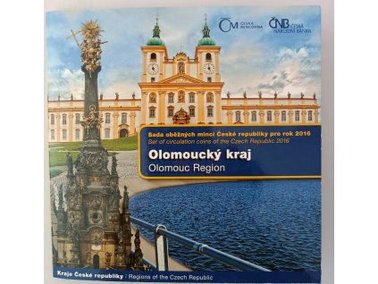 sada oběžných mincí české republiky 2016 Olomoucký kraj