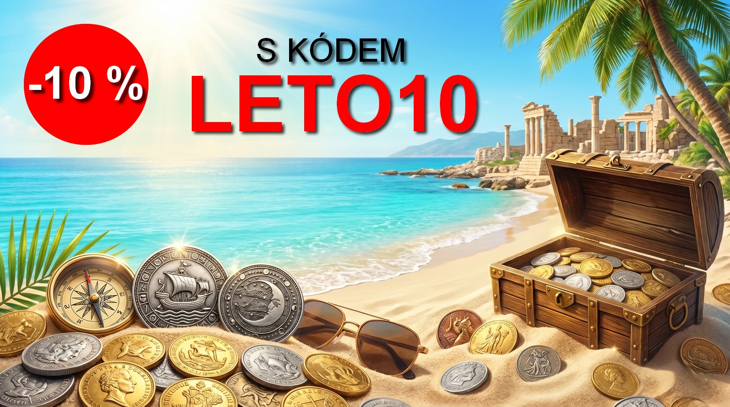 Sleva 10 % s kódem LETO10