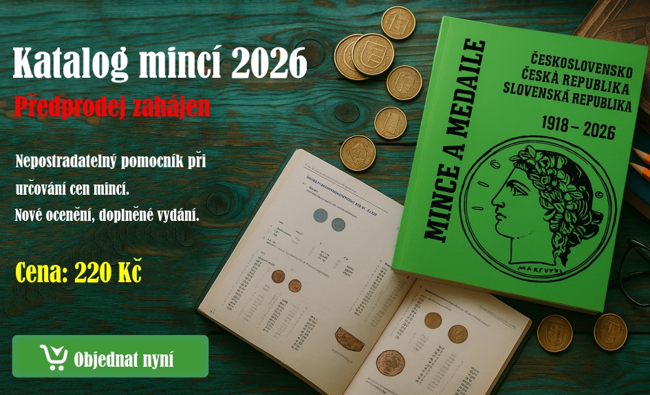 Katalog mincí 2026