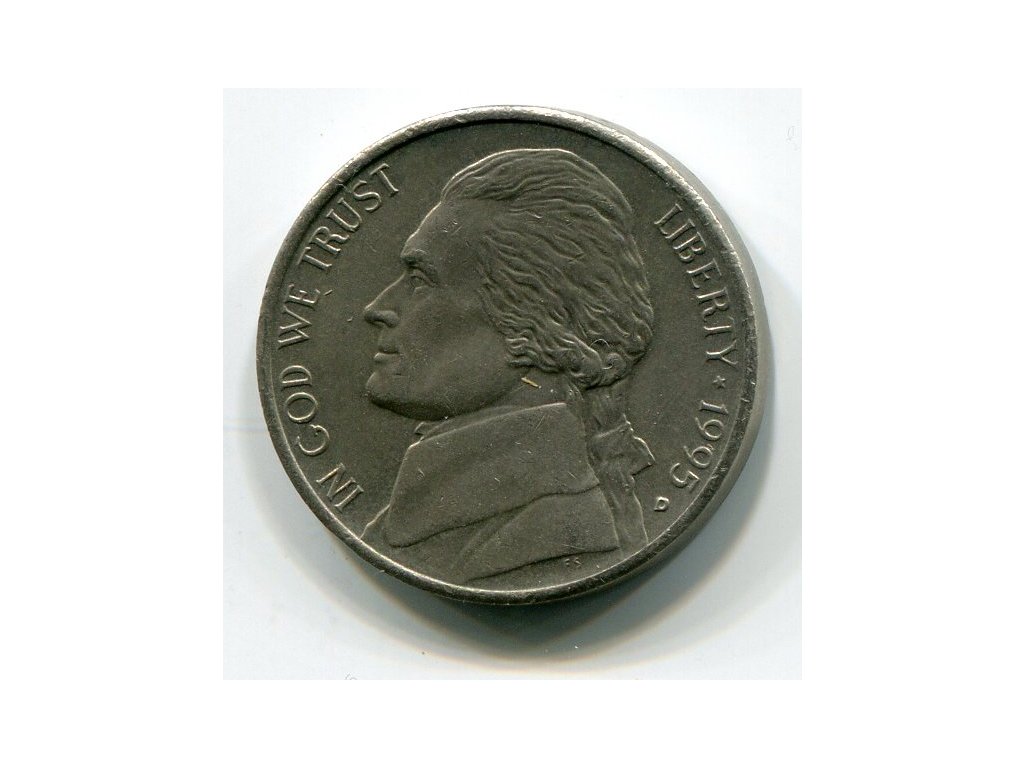 USA. 5 cents 1995/D.