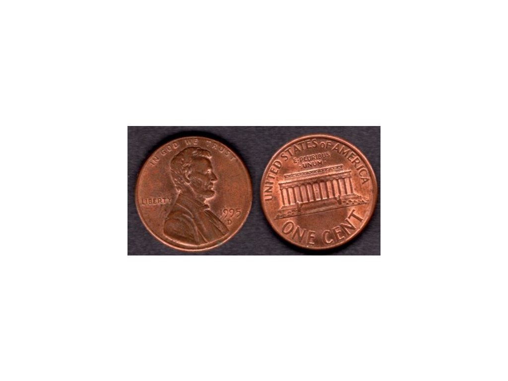 USA. 1 cent 1995/D.