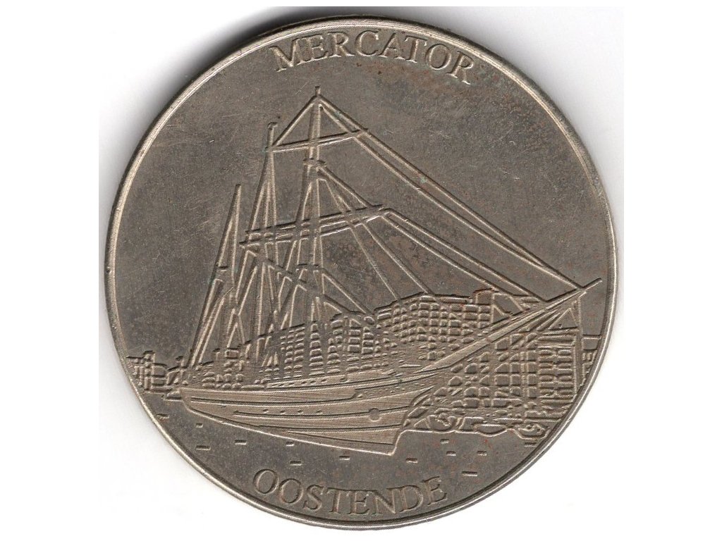 BELGIE. Mercator. Ostende. Belgian Heritage. 2013.