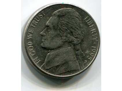 USA. 5 cents 1995/P.