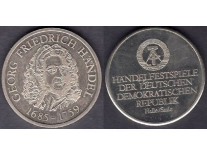 NDR. Medaile George Frideric Handel 1685 - 1759.