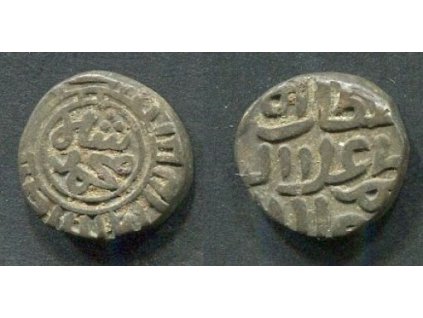 INDIE - Delhi, sultanát. Mohammed II. Shah. 725-752 (1295-1315) 1 jital. Cu.