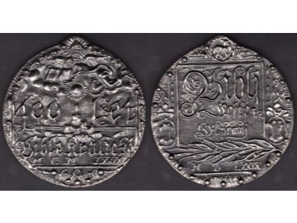 Bible kralická. 400 let bible kralické. 1579-1979. Litá medaile.