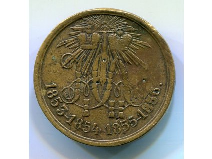 RUSKO. Medaile na krymskou válku 1853-1854-1855-1856.
