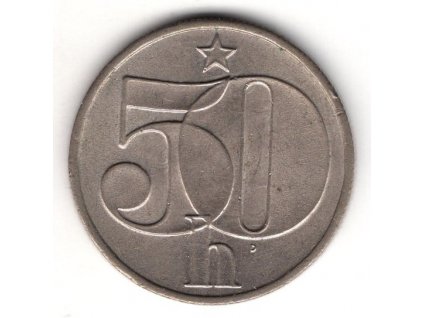 ČESKOSLOVENSKO. 50 haléřů 1983.