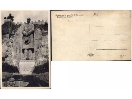 Kunštát na Moravě - největší socha T.G. MASARYKA