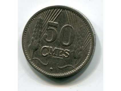LUCEMBURSKO. 50 centimes 1930.