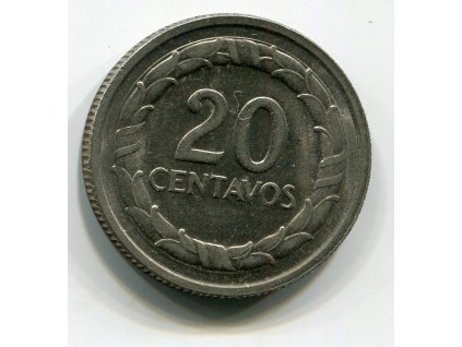KOLUMBIE. 20 centavos 1972