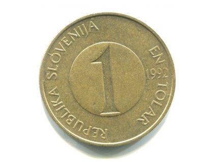 SLOVINSKO. 1 tolar 1994. KM-4