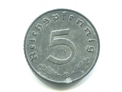 NĚMECKO. 5 Pfennig 1940/B.