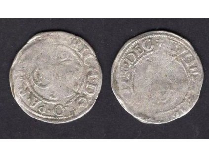 PFALZ-Simmern-Spornheim.  Richard (1569-1598). 2 Kreuzer 1589. S titulem Rudolfa II.