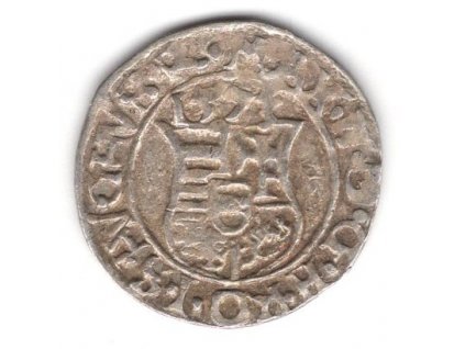 UHRY. Maxmilian II. Denár 1573/KB.