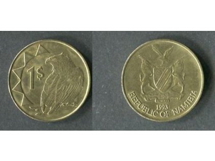 NAMIBIE. 1 dollar 1993. KM-4