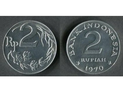 INDONÉSIE. 2 rupiah 1970. KM-21