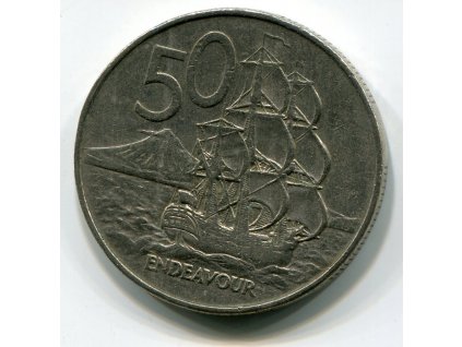 NOVÝ ZÉLAND. 50 cents 1978. KM-37.1