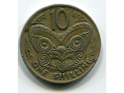 NOVÝ ZÉLAND. 10 cents 1969.