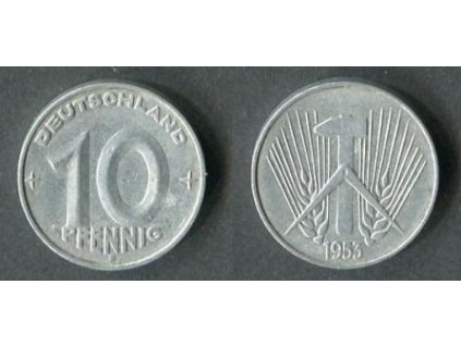 NDR. 10 Pfennig 1953/E. KM-7