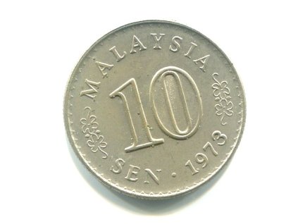 MALAJSIE. 10 sen 1973. KM-3