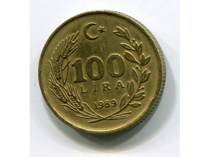 TURECKO. 100 lira 1989. KM-988